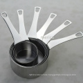 6 PCS Edelstahl Messbecher